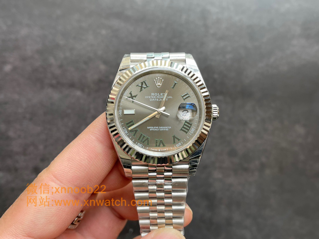 VS厂劳力士日志绿萝36mm3235机芯评测
