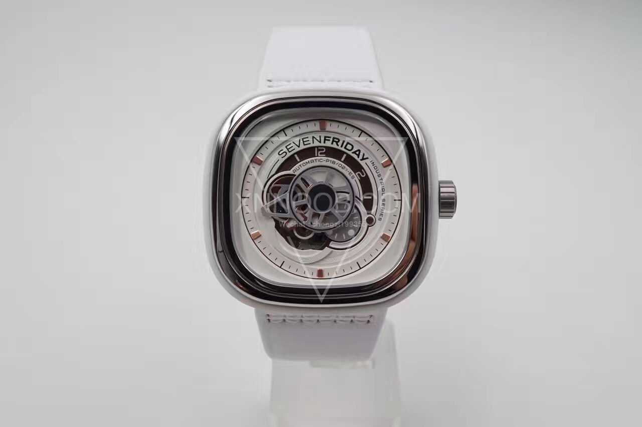 SevenFriday七个星期五P系列 方形自动机械表