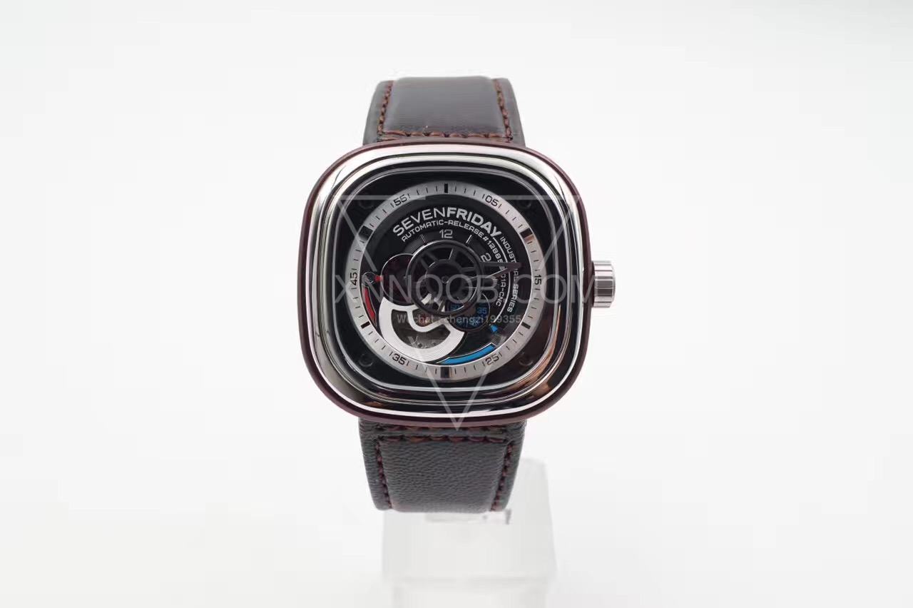 SevenFriday七个星期五P系列 方形自动机械表