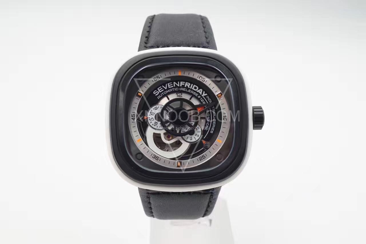 SevenFriday七个星期五P系列 方形自动机械表