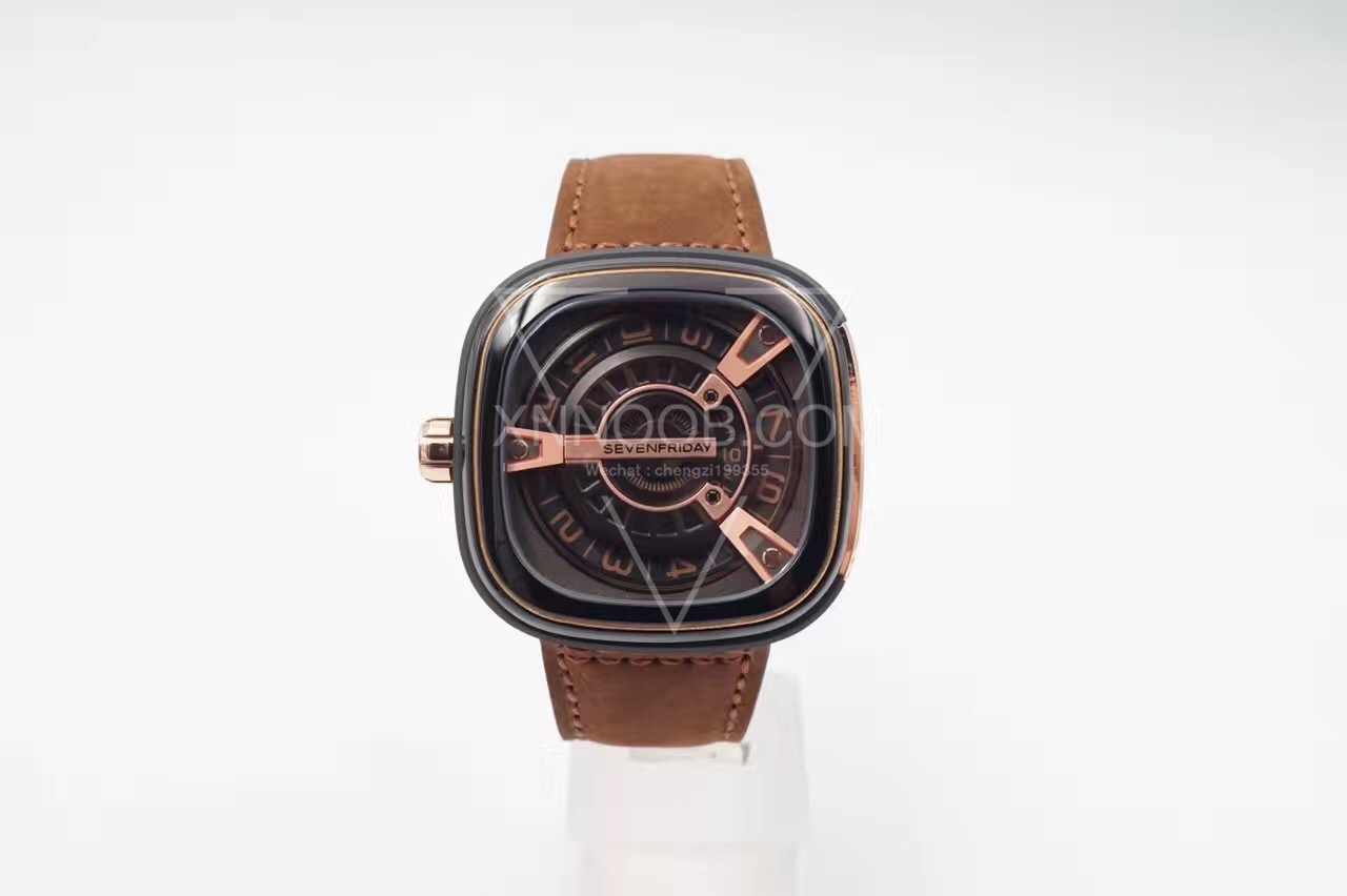 SevenFriday七个星期五M系列 方形自动机械表