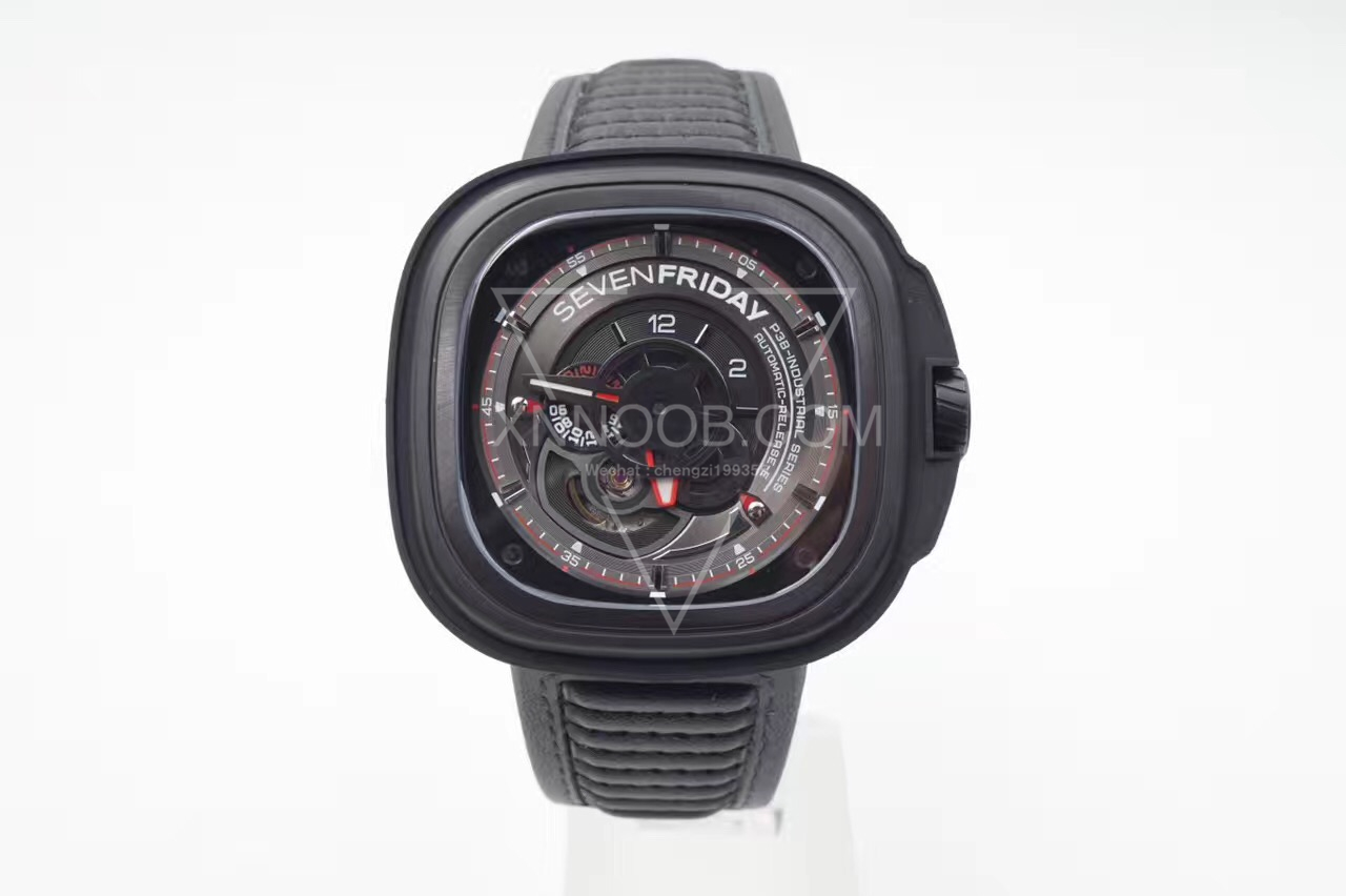SevenFriday七个星期五P系列 方形自动机械表